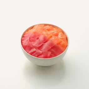 Gemendg Tonijn-Zalm Chirashi