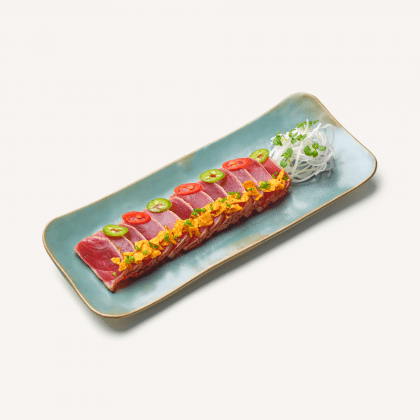 Tataki van tonijn