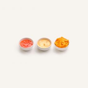 Trio Sauces & Toppings - Spicy Crunch