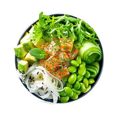 green-poke-bowl
