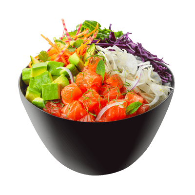 Poke Bowl Salmon Detox