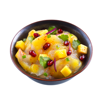Tartare de Daurade et de Mangue